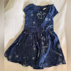 Navy Blue Constellation and Stars Dress